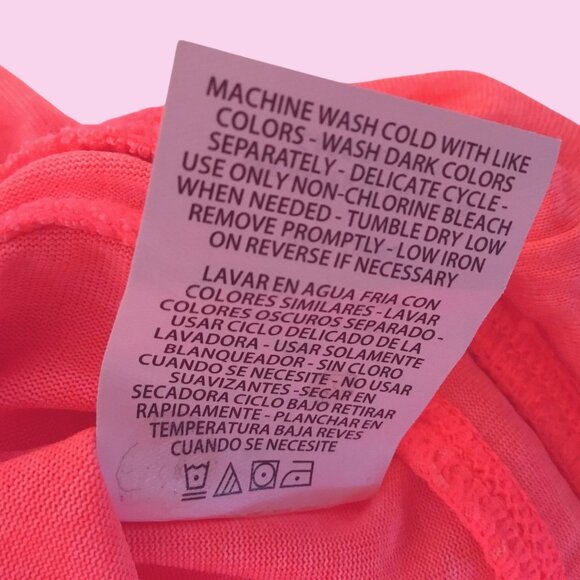 LAYER 8 Pink Quick-Dry Racerback Tank Top Women's Workout Athletic Sportswear M - Picture 7 of 7